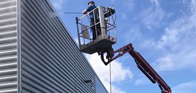 industrial cladding cleaning Wigan