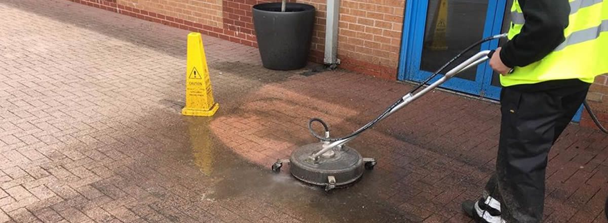 domestic and commercial block paving cleaning manchester