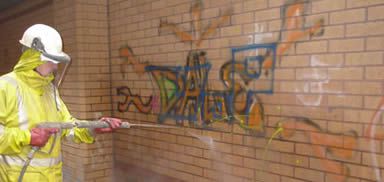 graffiti removal in Bramhall