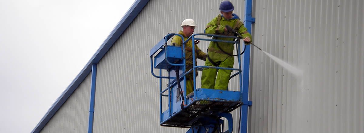 cladding cleaning Wilmslow